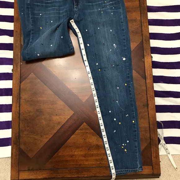 Paige Verdugo Ankle paint splatter Jeans - Picture 11 of 11